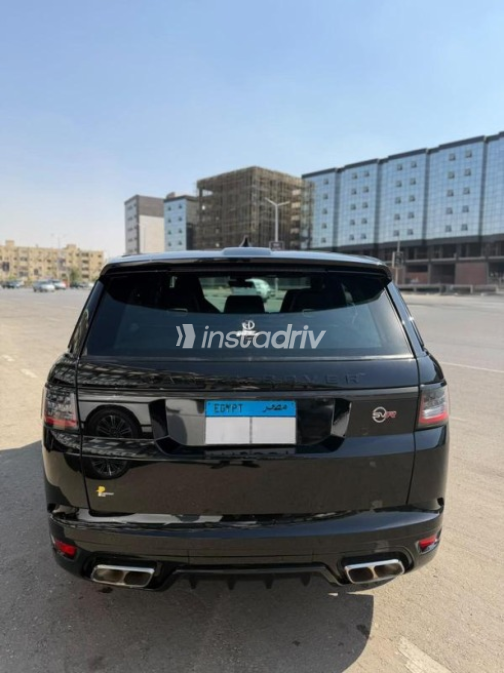 Land Rover Range Rover Sport 2021 Black Automatic Used for Sale in Heliopolis - 3