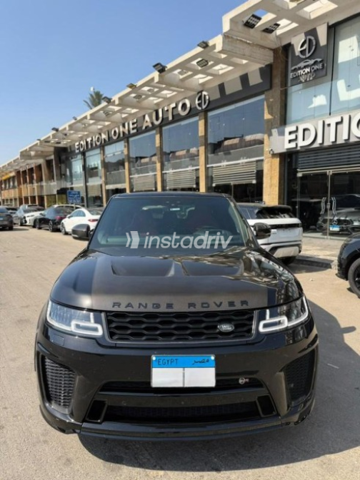 Land Rover Range Rover Sport 2021 Black Automatic Used for Sale in Heliopolis - 4