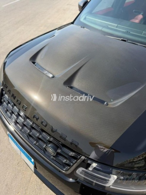 Land Rover Range Rover Sport 2021 Black Automatic Used for Sale in Heliopolis - 6