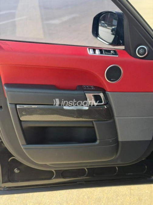 Land Rover Range Rover Sport 2021 Black Automatic Used for Sale in Heliopolis - 7