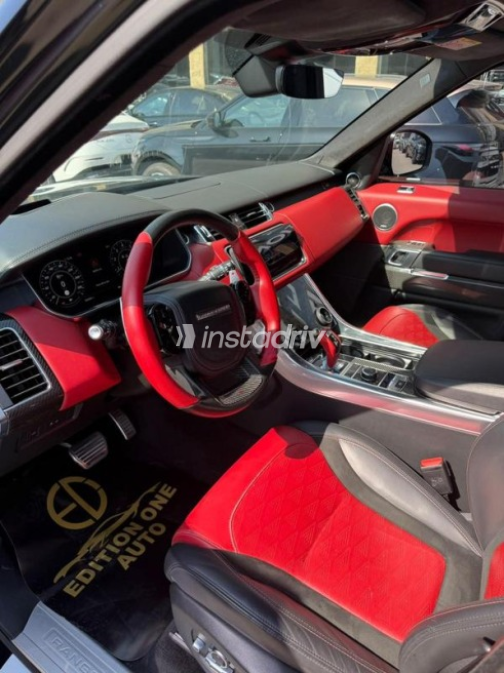 Land Rover Range Rover Sport 2021 Black Automatic Used for Sale in Heliopolis - 8