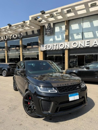 Land Rover Range Rover Sport 2021 Black Automatic Used for Sale in Heliopolis