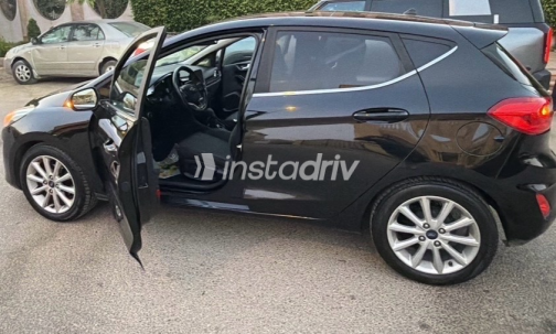 Ford Fiesta 2018 Black Automatic Used for Sale in Cairo - 1