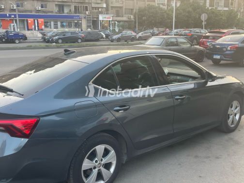 سكودا اوكتافيا 2021 رمادي أوتوماتيك مستعملة للبيع في القليوبية‎‎ - 1