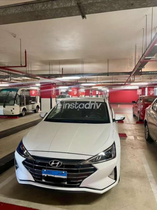 Hyundai Elantra AD 2025 White Automatic Used for Sale in Greater Cairo ( Cairo + Giza) - 1