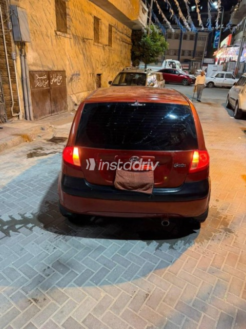 Hyundai Getz 2010 Orange Automatic Used for Sale in Alexandria - 2