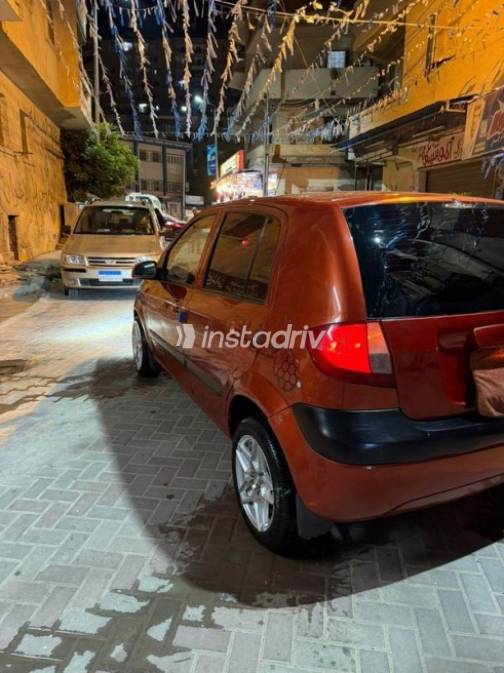 Hyundai Getz 2010 Orange Automatic Used for Sale in Alexandria - 3