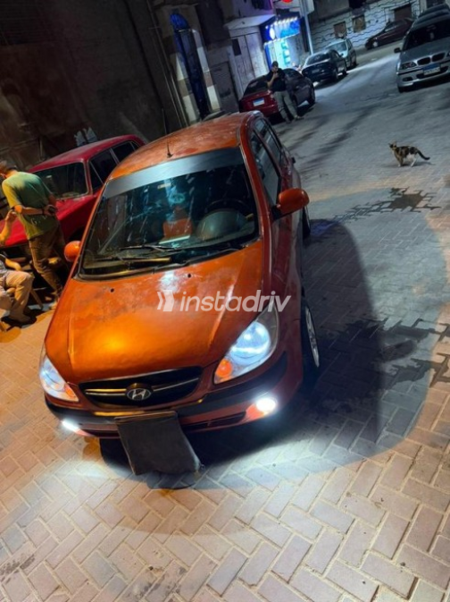 Hyundai Getz 2010 Orange Automatic Used for Sale in Alexandria - 6