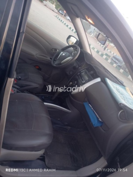 Nissan Sunny 2016 Black Automatic Used for Sale in Mokattam - 5