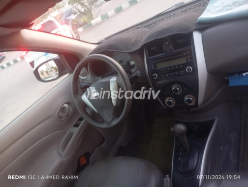 Nissan Sunny 2016 Black Automatic Used for Sale in Mokattam - 6