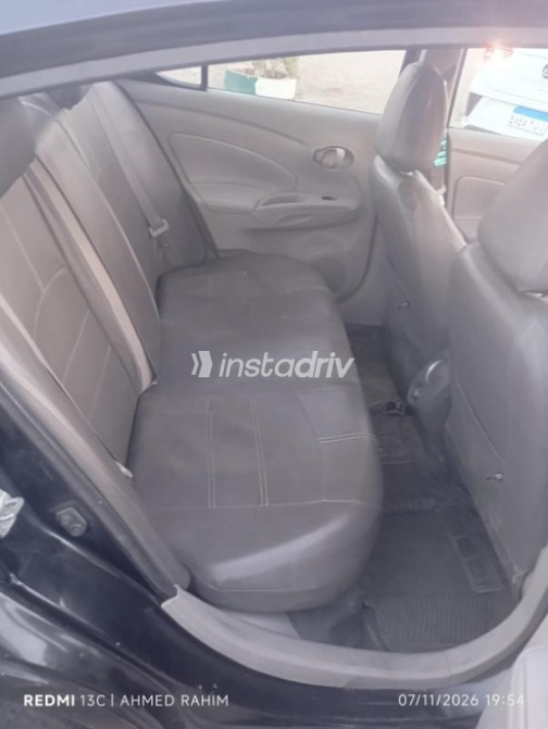Nissan Sunny 2016 Black Automatic Used for Sale in Mokattam - 8