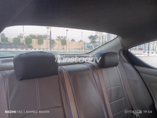 Nissan Sunny 2016 Black Automatic Used for Sale in Mokattam - 10
