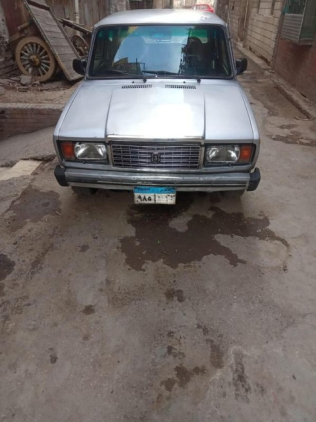 Lada 2107 2009 Gray Manual Used for Sale in Cairo