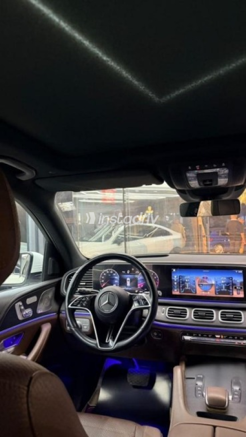 Mercedes GLE 450 2024 White Automatic Used for Sale in Heliopolis - 7