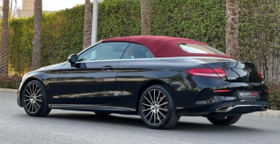 Mercedes C 300 2020 Black Automatic Used for Sale in Sheikh Zayed City
