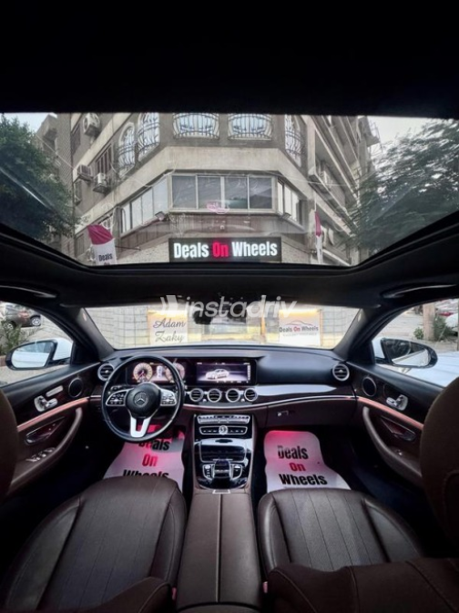 Mercedes E 200 2020 White Automatic Used for Sale in Heliopolis - 9