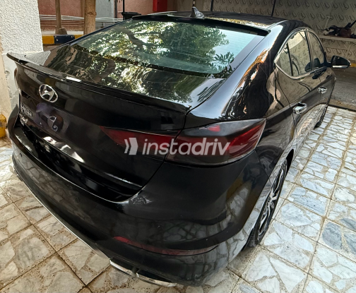 Hyundai Elantra AD 2017 Black Automatic Used for Sale in Nasr city - 2