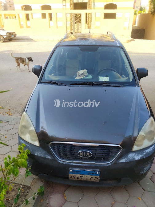 Kia Carens 2013 Dark Gray Automatic Used for Sale in Qalyubia - 8