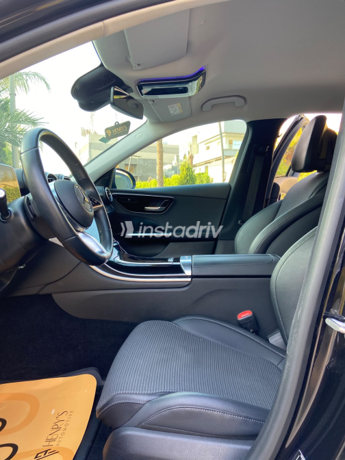 Mercedes C 180 2022 Black Automatic Used for Sale in Cairo - 5