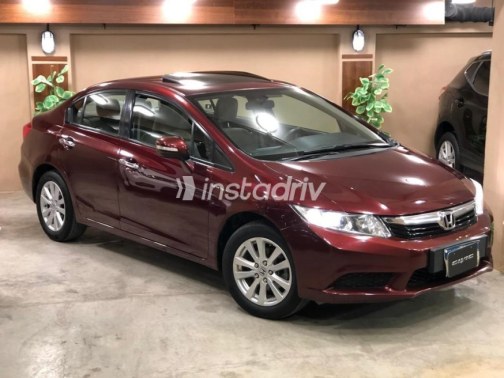 Honda Civic 2013 Dark Red Automatic Used for Sale in 6 October - 1