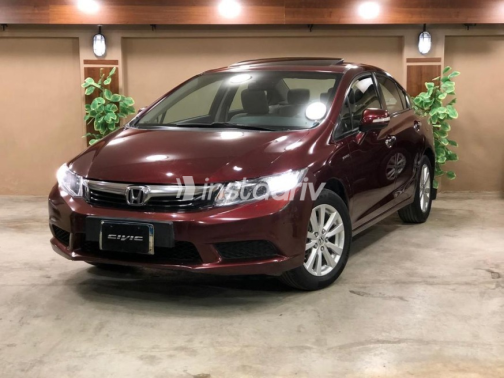 Honda Civic 2013 Dark Red Automatic Used for Sale in 6 October - 5