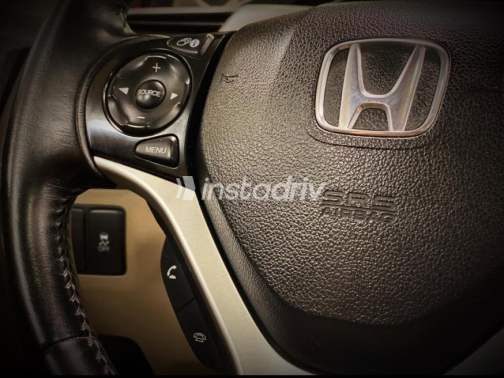 Honda Civic 2013 Dark Red Automatic Used for Sale in 6 October - 7