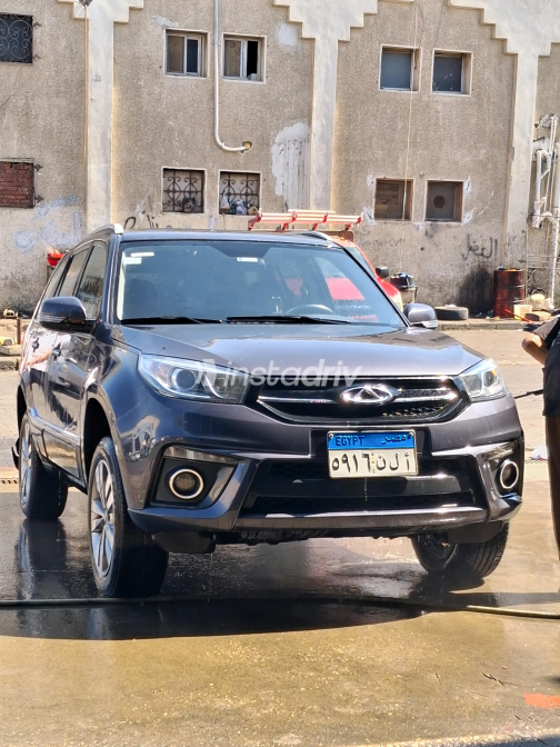 Chery Tiggo 3 2022 Gray Automatic Used for Sale in Cairo - 3