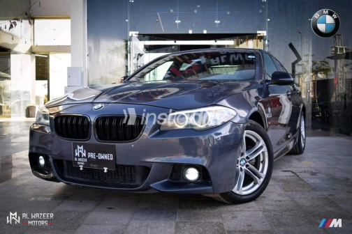 BMW 520 2017 Dark Gray Automatic Used for Sale in Giza - 3