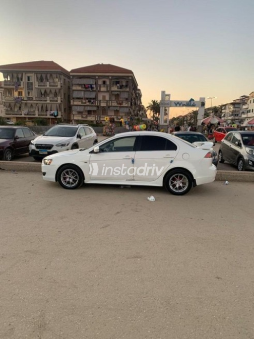 Mitsubishi Lancer EX Shark 2015 White Automatic Used for Sale in Damietta - 1
