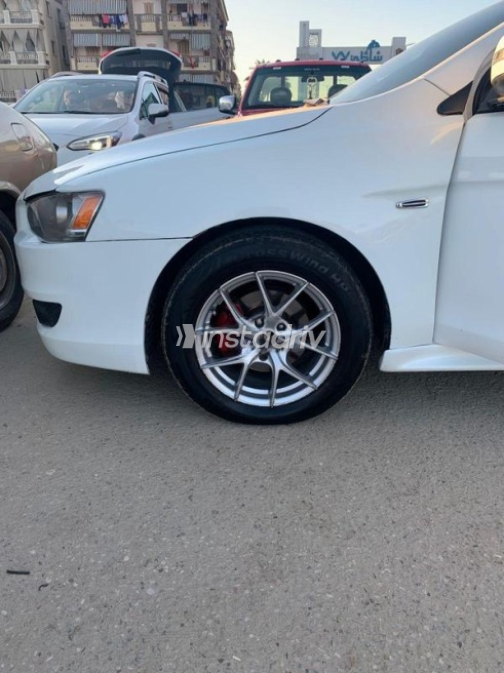 Mitsubishi Lancer EX Shark 2015 White Automatic Used for Sale in Damietta - 5