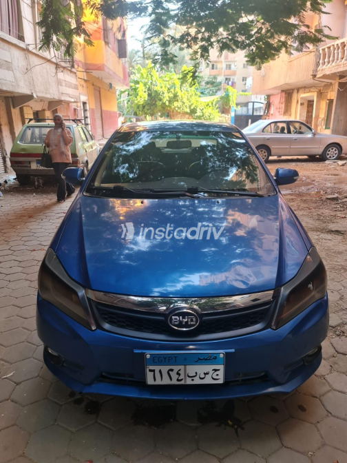 Byd F3 2023 Blue Automatic Used for Sale in Giza - 2