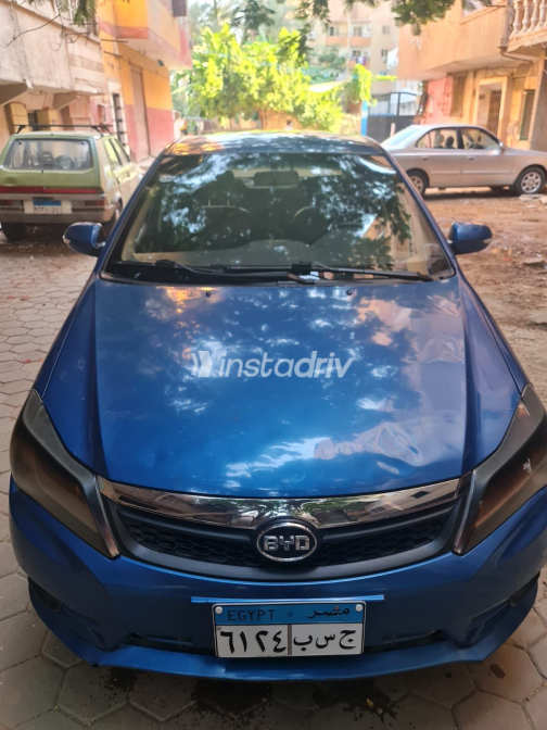 Byd F3 2023 Blue Automatic Used for Sale in Giza - 3