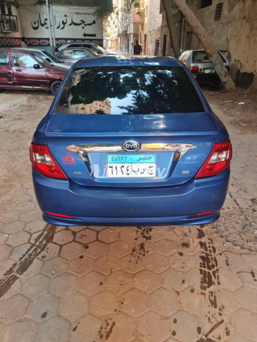 Byd F3 2023 Blue Automatic Used for Sale in Giza - 4