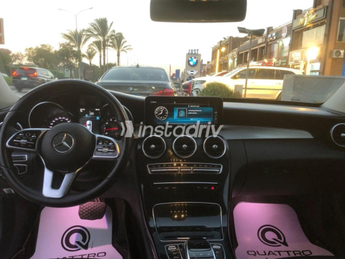 مرسيدس C 180 2020 فضي أوتوماتيك مستعملة للبيع في مدينة الشيخ زايد - 2