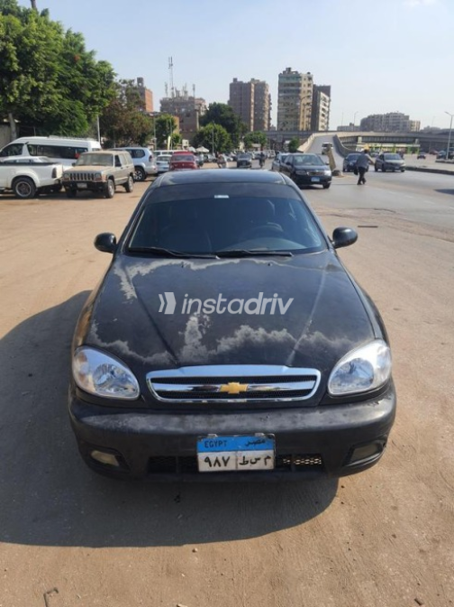 Chevrolet Lanos 2010 Black Manual Used for Sale in Cairo - 1