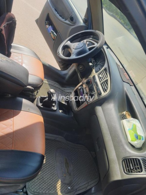 Chevrolet Lanos 2010 Black Manual Used for Sale in Cairo - 3