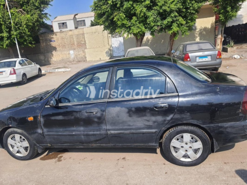 Chevrolet Lanos 2010 Black Manual Used for Sale in Cairo - 7
