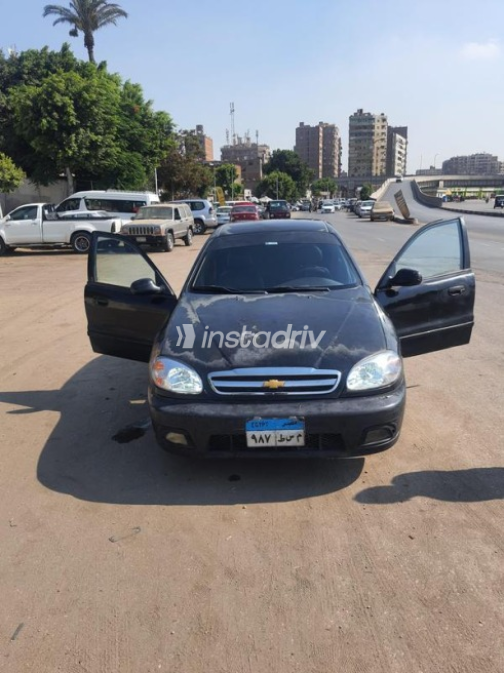 Chevrolet Lanos 2010 Black Manual Used for Sale in Cairo - 8