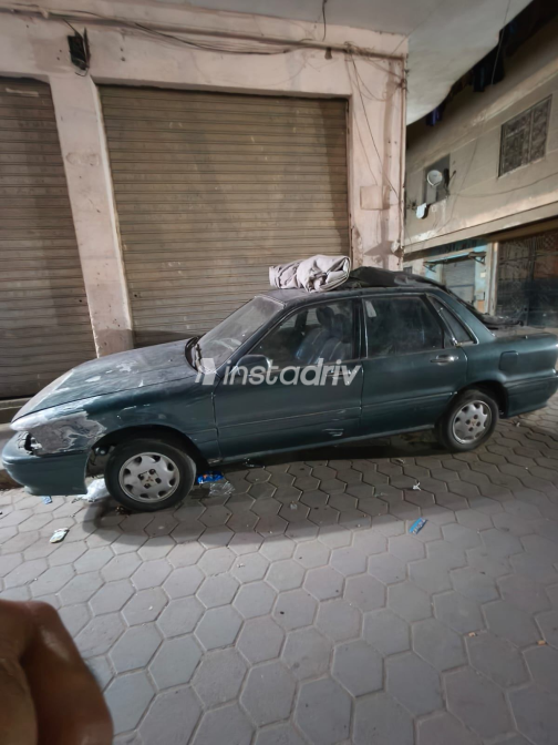 Mitsubishi Galant 1992 Green Manual Used for Sale in Ain Shams - 3