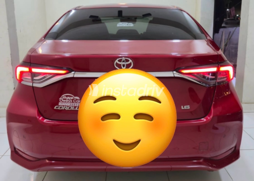 Toyota Corolla 2022 Red CVT Used for Sale in Giza - 4
