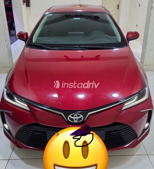 Toyota Corolla 2022 Red CVT Used for Sale in Giza - 6