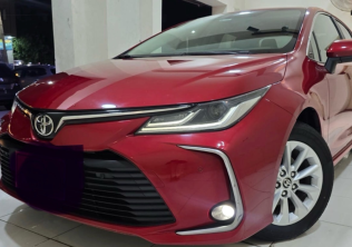 Toyota Corolla 2022 Red CVT Used for Sale in Giza