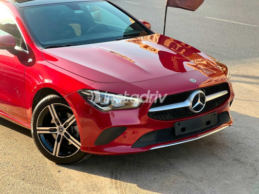 Mercedes CLA 200 2022 Red Automatic Used for Sale in Heliopolis - 1