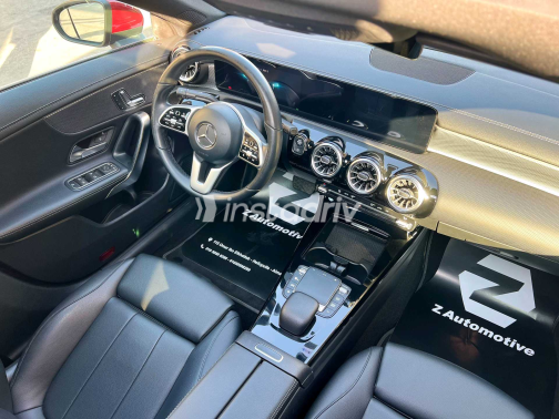 Mercedes CLA 200 2022 Red Automatic Used for Sale in Heliopolis - 3