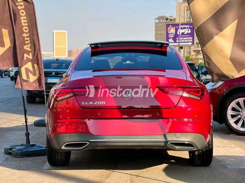 Mercedes CLA 200 2022 Red Automatic Used for Sale in Heliopolis - 5