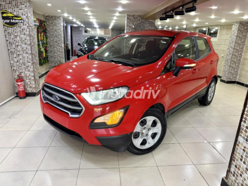 Ford EcoSport 2019 Red Automatic Used for Sale in Cairo - 3