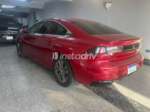 Peugeot 508 2020 Red Automatic Used for Sale in Greater Cairo ( Cairo + Giza) - 3