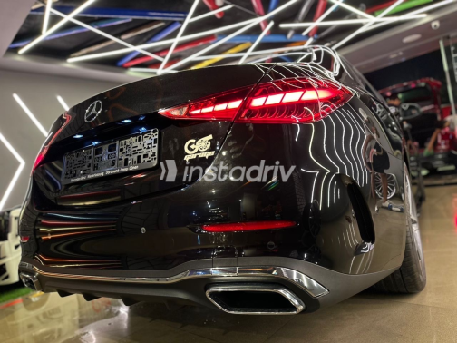 Mercedes C 180 2022 Black Automatic Used for Sale in Giza - 8