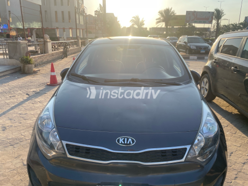 Kia Rio 2013 Gray Automatic Used for Sale in Giza - 1