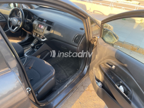 Kia Rio 2013 Gray Automatic Used for Sale in Giza - 2